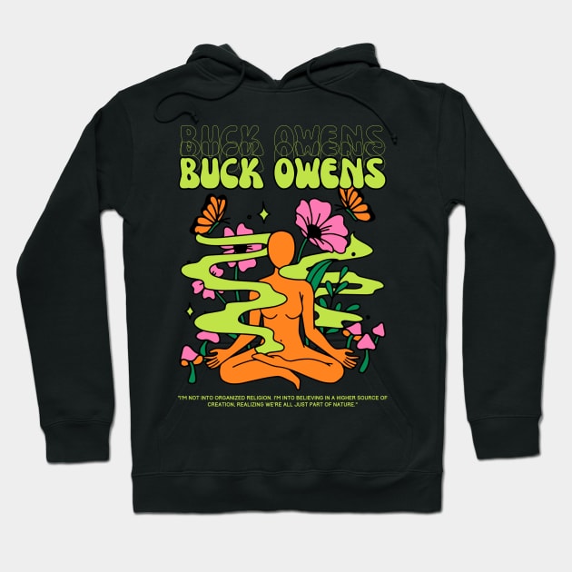 Buck Owens // Yoga Hoodie by Mamamiyah